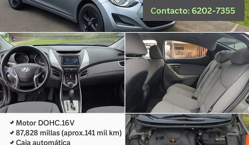 Excelente 2012 Hyundai Elantra lleno
